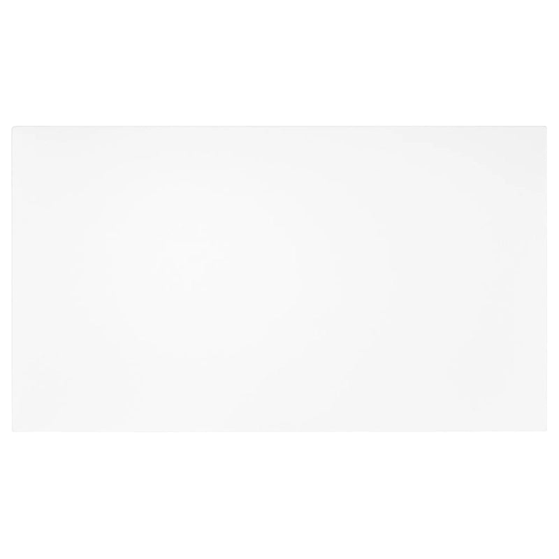 Bureau d'écriture moderne blanc avec piètement en métal doré pour bureau à domicile